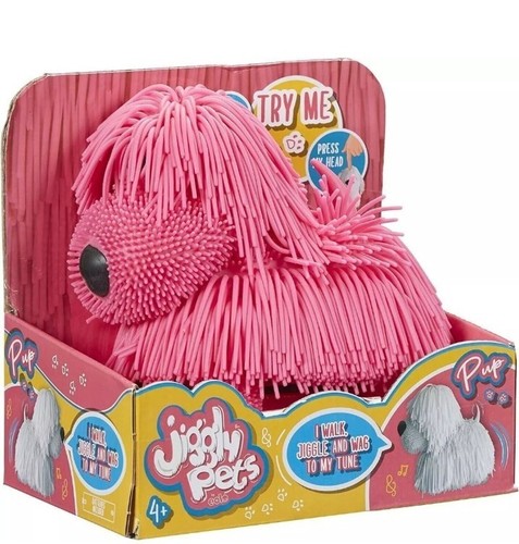 Jiggly pets puppy pink - jiggly,
