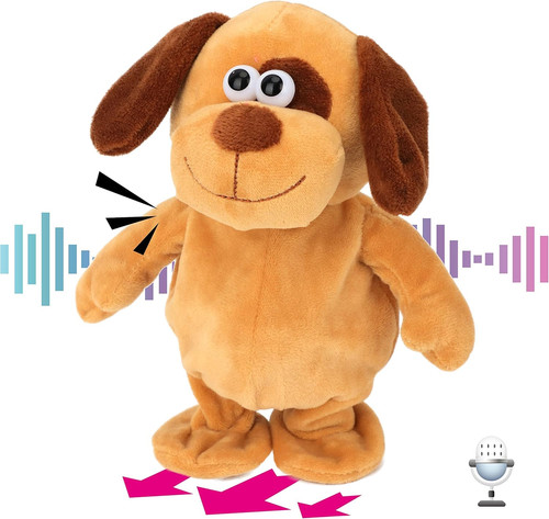 Talking dog repeats what you - repeats,