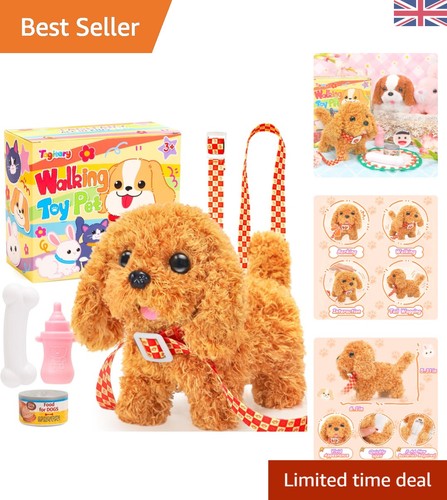 Cuddly electronic puppy toy - toy,