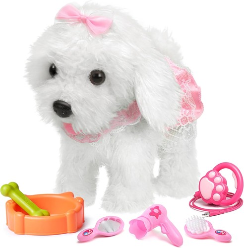 Interactive plush puppy - plush, toy