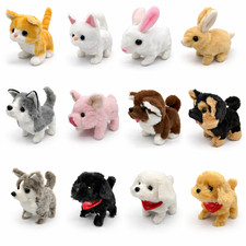 Soft Stuffed Realistic Dog Toy