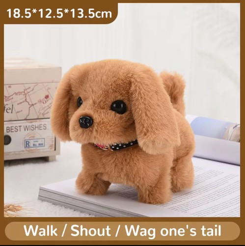 Electronic walking and barking - and,