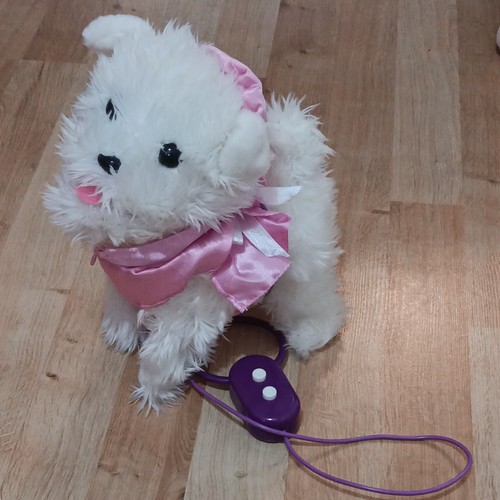 Interactive plush puppy - toy,