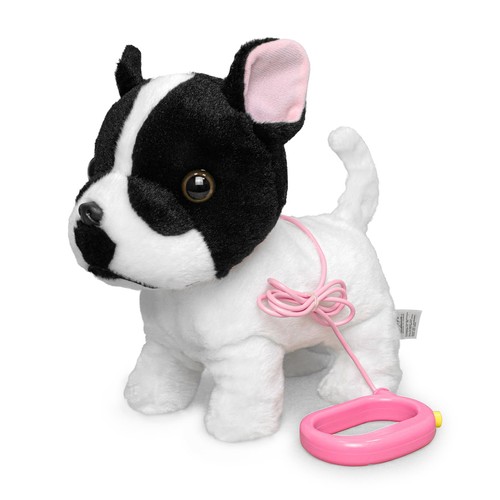 Interactive plush puppy with - interactive,