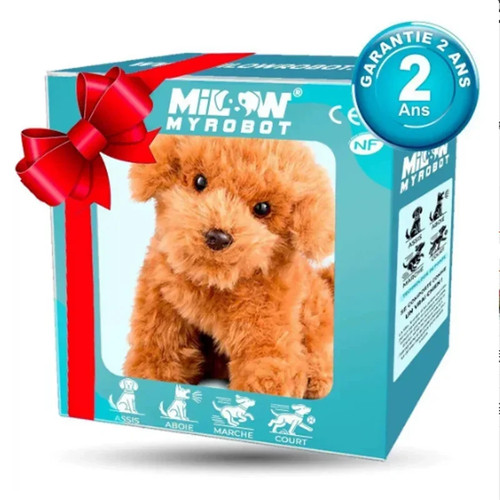 Plush robot puppy - @,