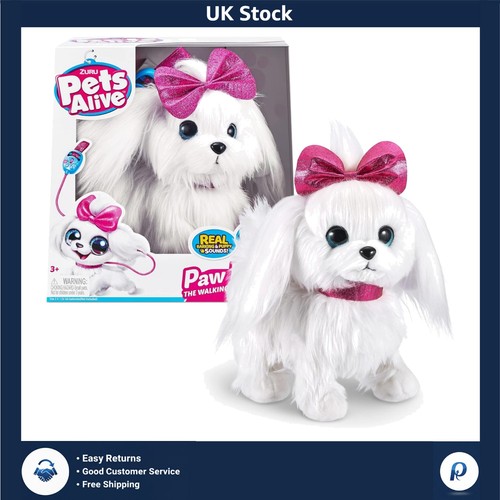 Adorable walking puppy robotic - walking,